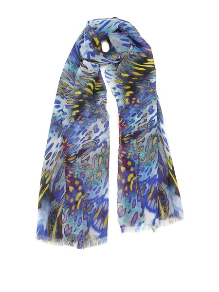 Sharon printed silk georgette scarf