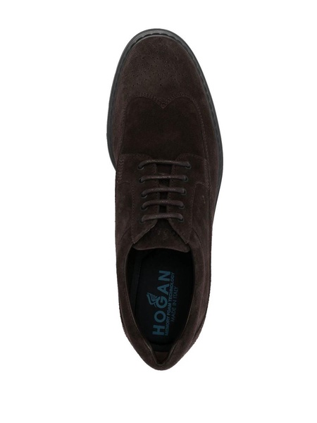 Brown Suede Brogues