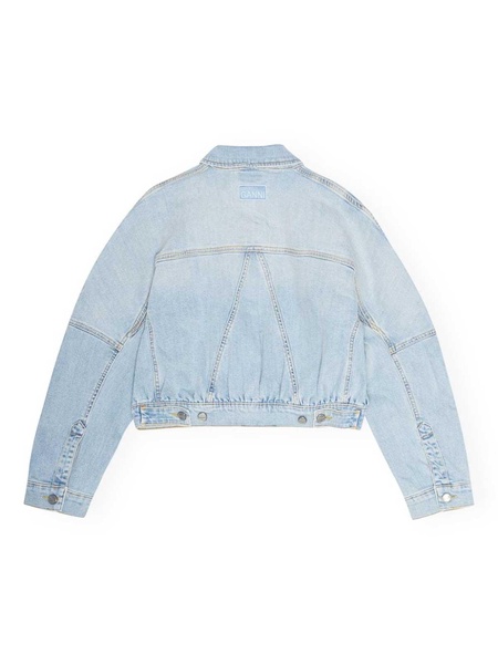 Cropped denim jacket