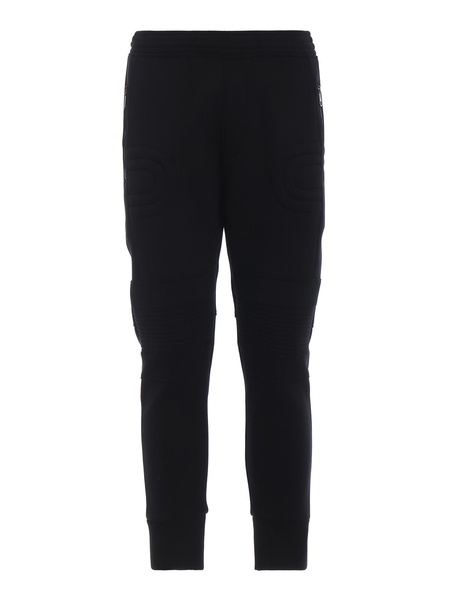 Scuba effect slim fit sweat pants