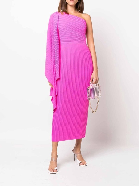 Lenna One-Shoulder Midi Dress