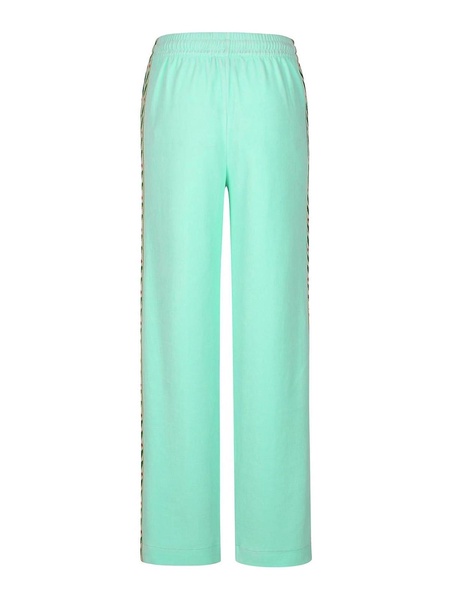 Jogger Light Green Cotton Blend Pants