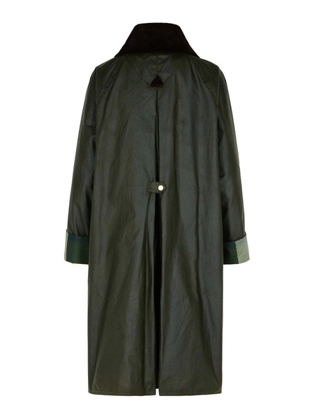 Ebberston Green Waxed Cotton Parka