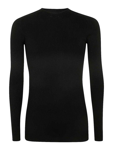 Ribbed Round Neck Sweater