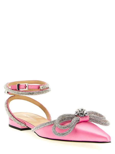 Double Bow Ballet Flats