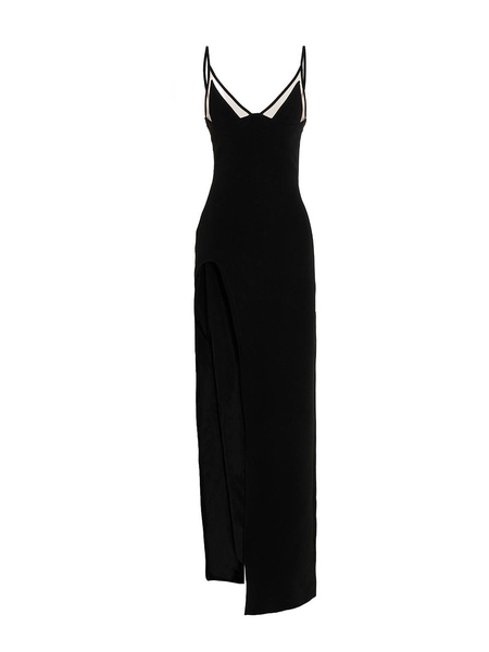 Long dress with split