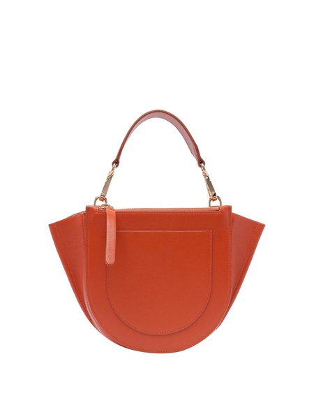 Orange Hortensia Mini Hand Bag