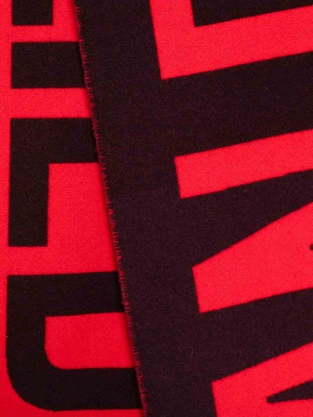 Wool Scarf With  Logo