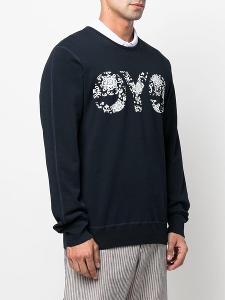 Logo crew neck sweatshirt