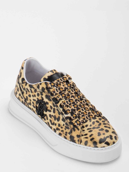 Animalier Print Side Logo Sneakers