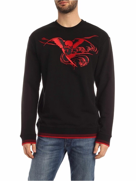 Fire Swallow sweatshirt in black