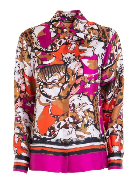 Animalier Print Shirt