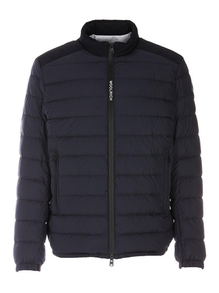 Tech fabric puffer jacket