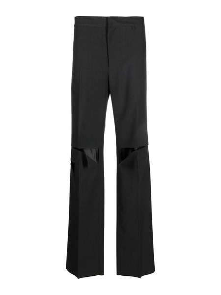 Ripped Wool Trousers