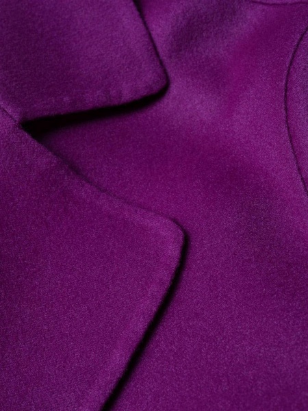 Cappotto In Lana - Viola / 42