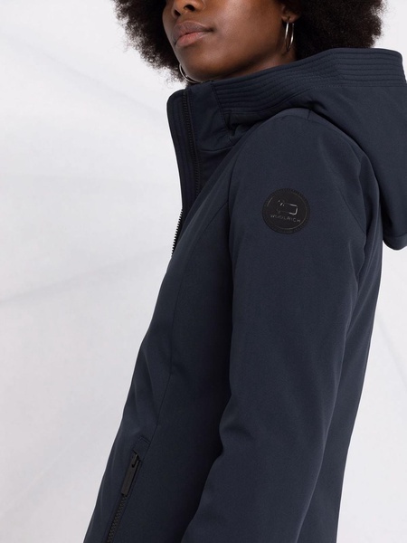 Padded hooded parka