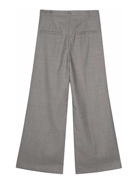 Wide wool trouser