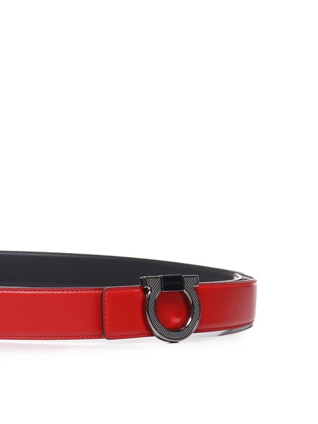 Gancini Belt In Calfskin