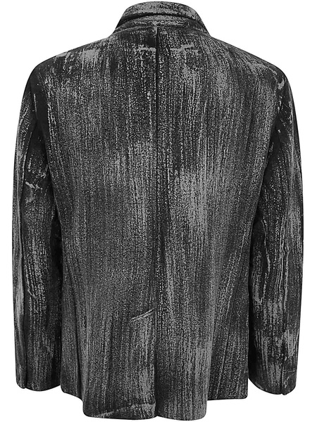 Black Shadow Felted Rever Jacket