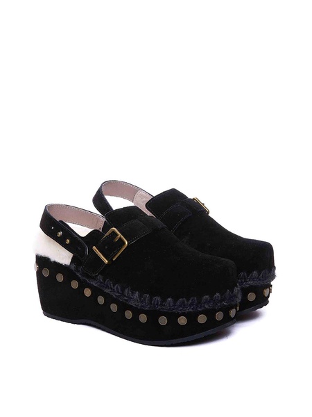 Plain Suede Clog