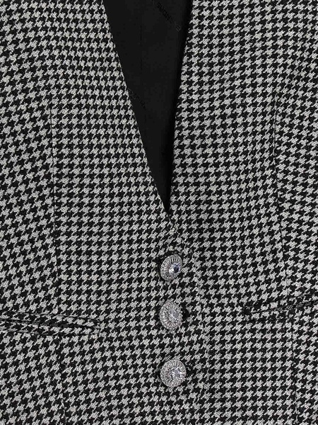 Houndstooth waistcoat