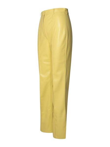 Leena Lime Polyurethane Pants