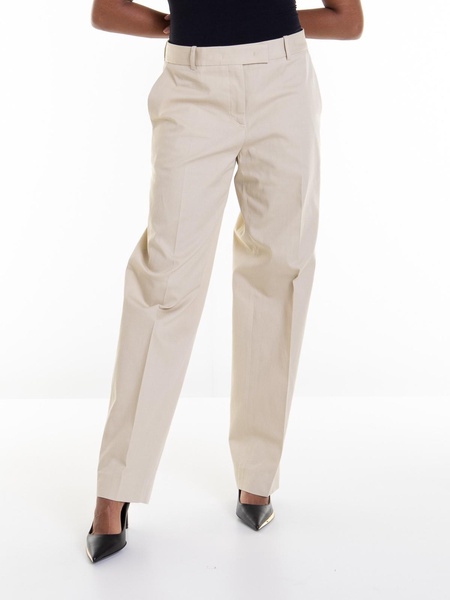 Wide leg pants with pleats