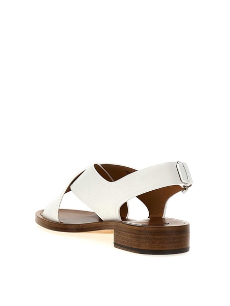 Crossed Band Sandals