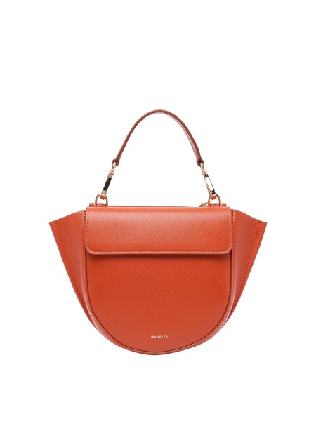 Orange Hortensia Mini Hand Bag