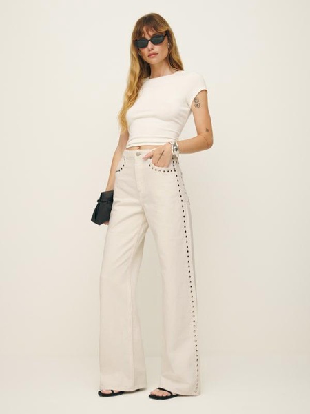 Cary High Rise Slouchy Wide Leg Jeans