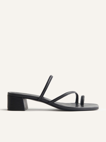 Meena Toe Ring Block Heel Sandal