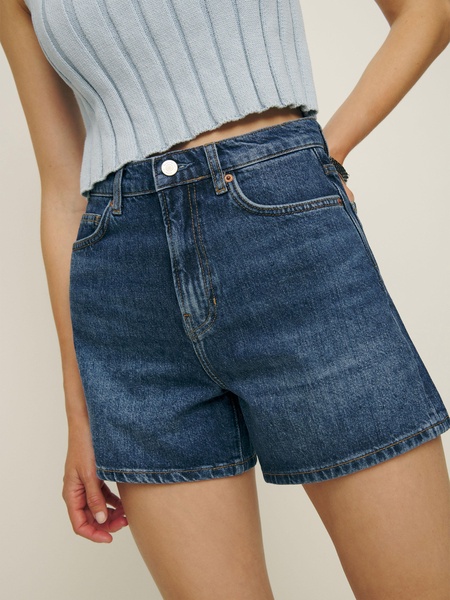 Wilder High Rise Relaxed Jean Shorts