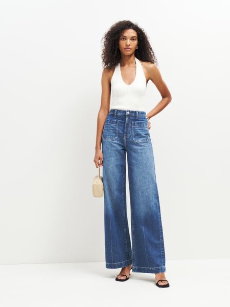 Janae Ultra High Rise Wide Leg Jeans