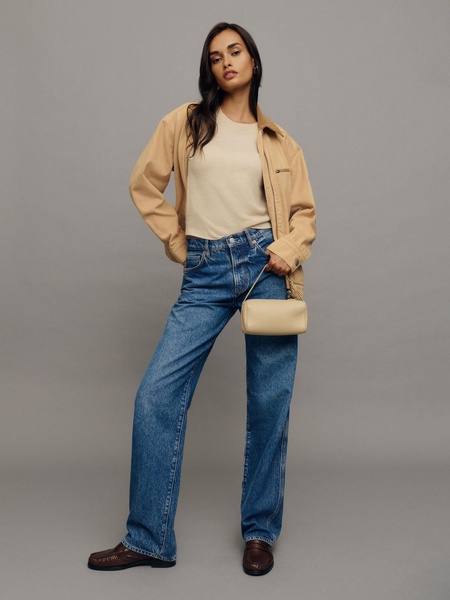 Val 90s Mid Rise Straight Jeans