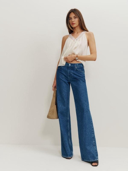 Cary Low Rise Slouchy Wide Leg Jeans