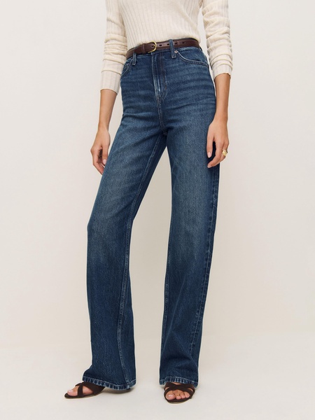 Wilder Stretch High Rise Wide Leg Jeans