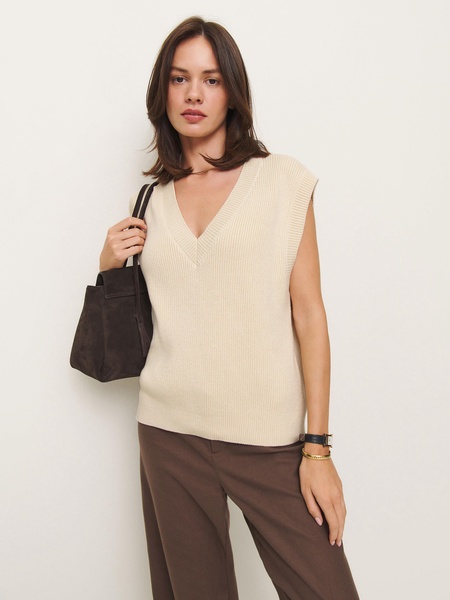 Janey Cotton Sweater Vest