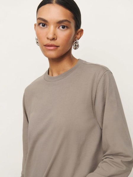 Asher Oversized Long Sleeve Tee