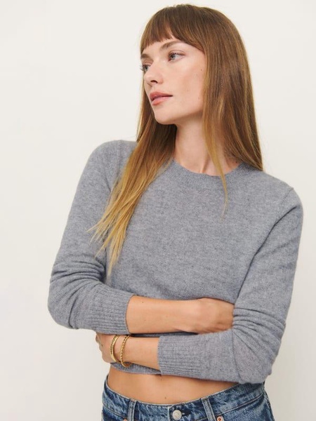 Dana Cashmere Crew Sweater