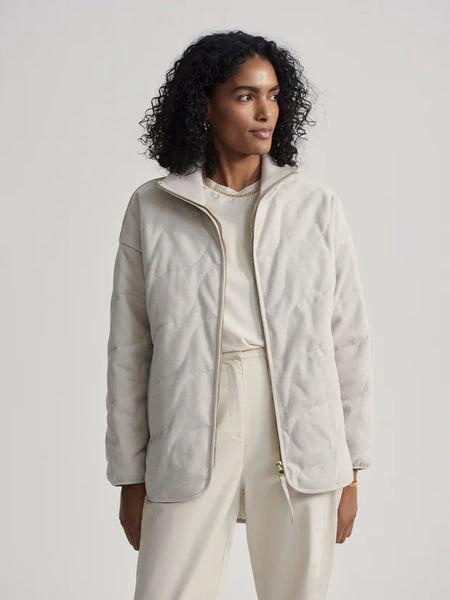 Light Sand Libby Quilt Jacket