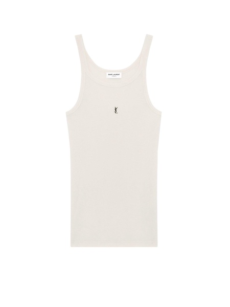 Ribbed oragnic cotton tank top