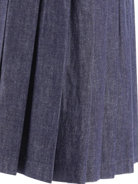 Pleated Skirt Skirts Blue