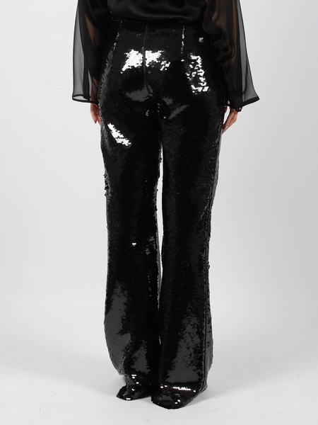 Alberta Ferretti Sequin Embellished Flared Trousers