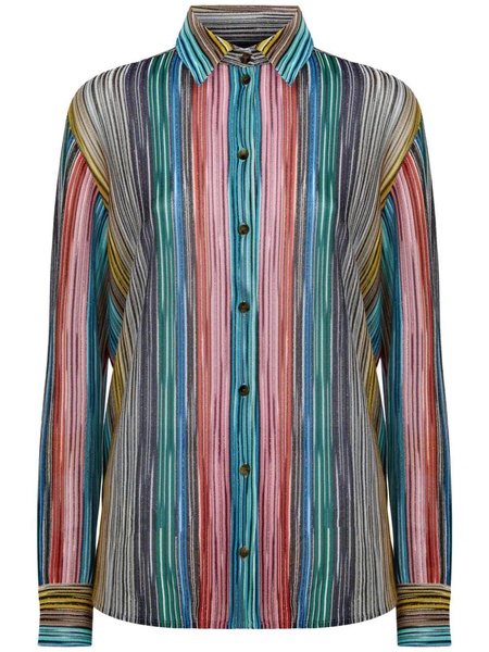 Missoni Striped Ribbed Shirt