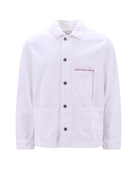 Canvas jacket with pockets