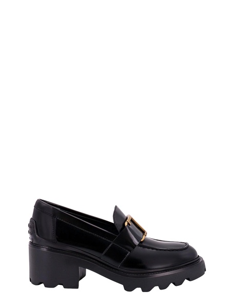 TOD'S Classic Black Velvet Loafers for Women - FW23