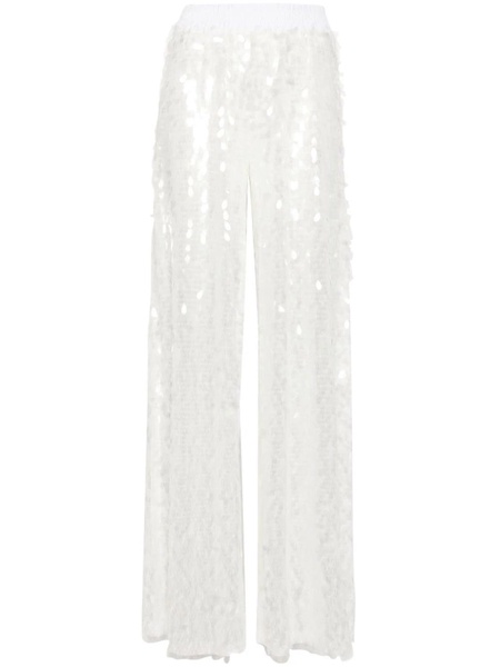 Norma Kamali High Waisted Flared Trousers