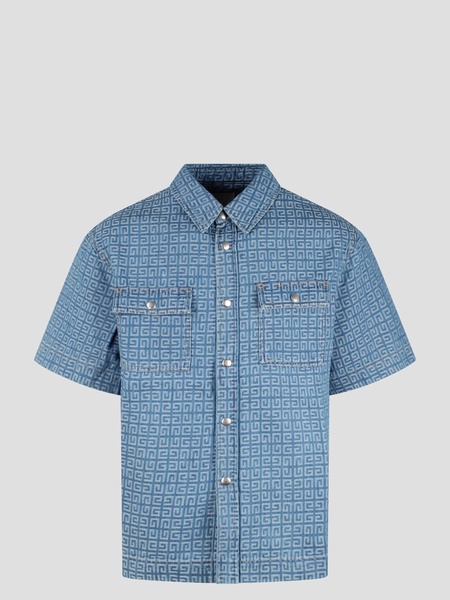 Short sleeve 4g denim shirt