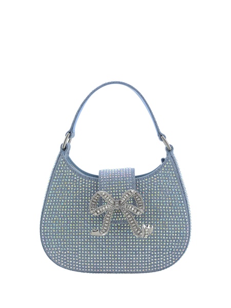 Denim Cresent Handbag