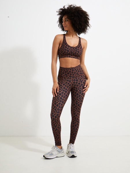 High Rise Legging - Leopard Print